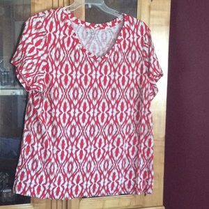 🍀100% cotton blouse.  Size 1X.   😎